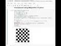 Day 19 Chessboard using Matplotlib in Python