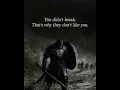 Download Lagu You didn’t break. That’s why they fear you. #motivation #warriormindset #strongmind #mindtrain