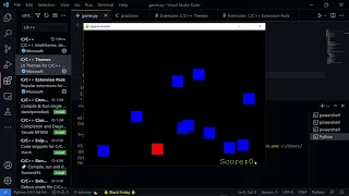 Asteroids Game in Python Developed by K ABHINAV Jr Intermediate - Bangalore