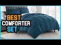 Best Comforter Set in 2026 - Top 5 Review Lightweight Solid Comforter Set