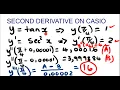 higher derivatives using casio deli or m g calculators