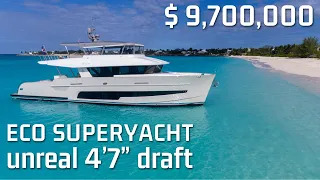 $9,700,000 LeVen 90  SHALLOW DRAFT SUPERYACHT – exclusive WALKTHROUGH /outtakes at the end