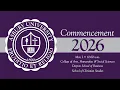 Asbury University Commencement 2026 - May 2