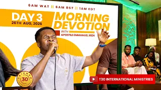 MORNING DEVOTION WITH APOSTLE EMMANUEL IREN GENESIS 19 COMMENTARY 26TH AUGUST 2026