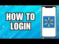 How To Login To Walmart Account - Quick Guide