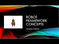 Basic Script using RobotFramework for Beginners