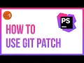 1min Quick Tip - How to use Git Patch in PhpStorm 2019 tutorial