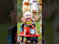 Download Lagu Monyet naik kereta thomas and friend,sapi,monyet,kereta api thomas,monkey,train,doger monyet,cow,moo