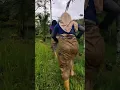 Gadis Desa Cantik Mandi di Jamban Suasana Pedesaan yang Asri #desa #mandi #running #satisfying