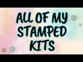 ALL Of My Stamped Cross Stitch Kits - NimCrafts