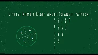 53 Number Right Angle Triangle Pattern without any pre-defined method using while loop in Python