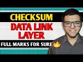 Checksum in Data Link Layer