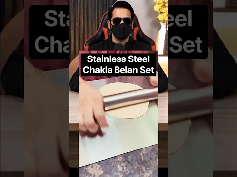 Upgrade Your Kitchen with the Ultimate Stainless Steel Chakla Belan Set!