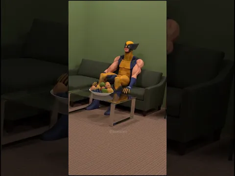What are Deadpool and Wolverine doing in my room?