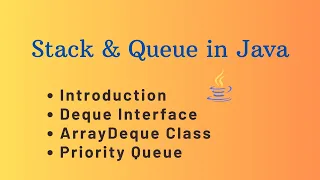 STACK QUEUE in Java Implementation in Collection Framework Priority Queue