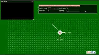 Charged Pendulum in uniform field