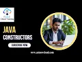 Constructors in java session-2