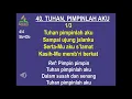 Lagu Sion No.40 - Tuhan Pimpinlah Aku