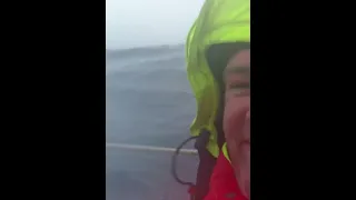 Typical Gulf Stream Squall #sailing