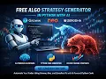 FREE AI Algo Trading Strategy Generator in Python Groww Neo Zerodha API No Coding Required