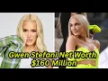 Gwen Stefani Lifestyle Net Worth Biography Family Real Estate Career