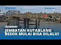 Jembatan Kutablang Tersambung, Besok Mulai Bisa Dilalui
