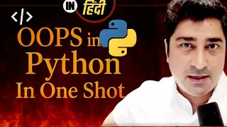 OOPs in Python One Shot Hindi Lecture