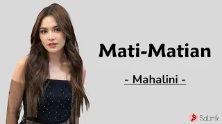 mati matian mahalini lirik lagu 
