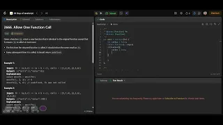 LeetCode 2666 Allow One Function Call JavaScript Coding Interview