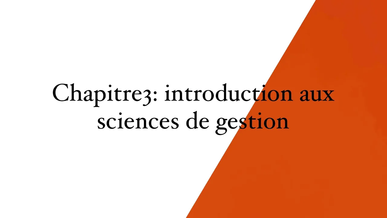 Chapitre 3: classification des entreprise(s1)(partie 2)