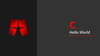 C Hello World Program First Program in C Hello World in C
