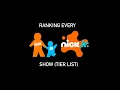 Ranking Every Nick Jr Show Tier List