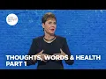 Thoughts Words Health - Pt 1 Enjoying Everyday Life Joyce Meyer