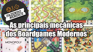 As Principais Mecânicas dos Boardgames Atuais!