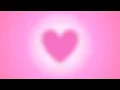 Pink Heart Background Soothing Aesthetic for Positive Energy