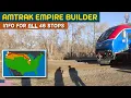 Weird facts wild history for every Empire Builder stop