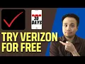 Verizon Test Drive - Try The Verizon Wireless Network For Free