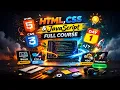 Learn HTML CSS JavaScript Full Beginner Course Day 1