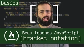 Strings bracket notation - Beau teaches JavaScript