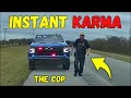 Download Lagu INSTANT KARMA AT BEST | Drivers busted by cops for speed, Brake Checks, Bad Driving| Instant justice