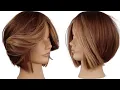 Bob Haircut Tutorial Layered Bob Step-by-Step