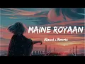 Lagu Maine Royaan [Slowed+Reverb] - Tanveer Evan | PRANTO SONG |