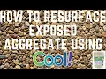 How To Resurface Exposed Aggregate Pool Deck with COOL Pool Deck Coating