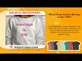 Official Robie Uniacke Marriage Is Gay T-Shirt