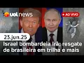 Download Lagu Israel bombardeia Irã: últimas notícias da guerra; resgate de brasileira em trilha na Indonésia e+