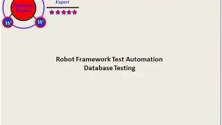 Robot Framework Database Testing