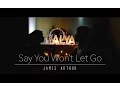 Say You Won't Let Go - James Arthur ( Cover ) by Alya Nur Zurayya | Shadow Corner