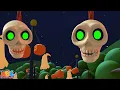 Old MacZombie Had a Farm Spooky | Scary Witch Halloween Song for Kids by @AllBabiesChannel