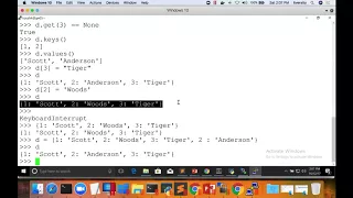 Python Collections and manipulating collections