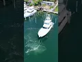 66 G S Mollie Backing in Slip at Harbor Docks